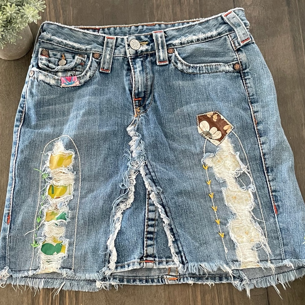 True Religion Denim Skirt